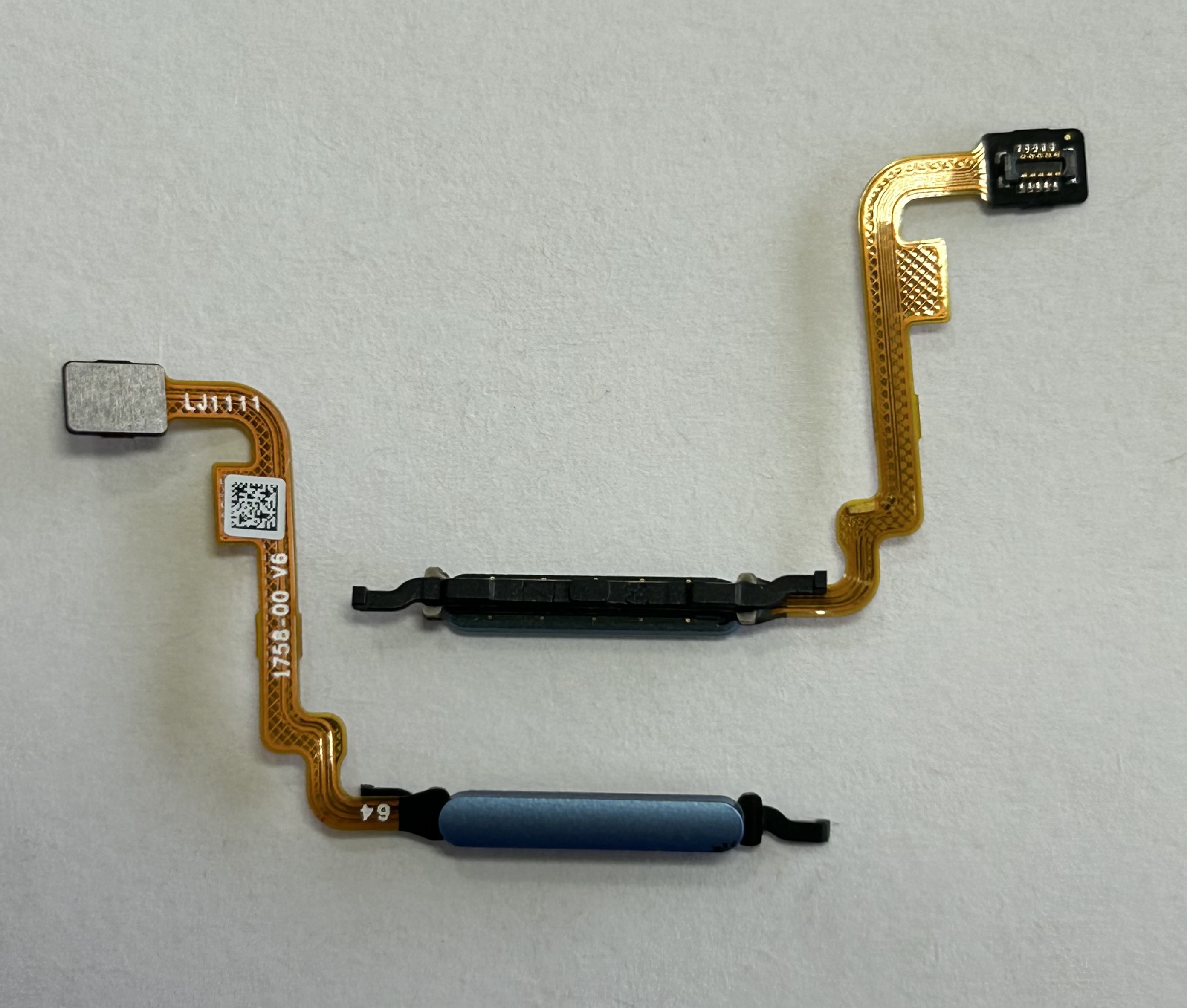 Flex de botón de encendido xiaomi redmi note 10 pro / m2101k6g azul