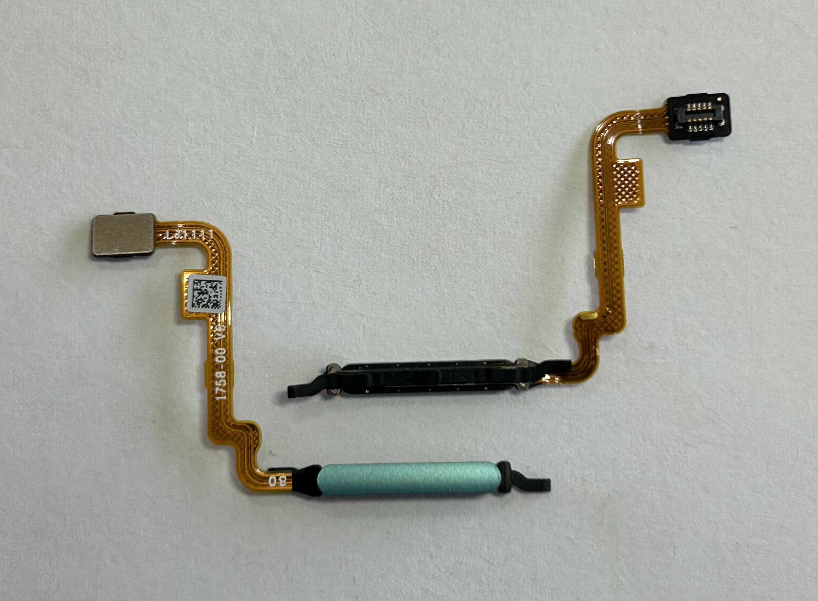 Flex de botón de encendido xiaomi redmi note 10 pro / m2101k6g verde
