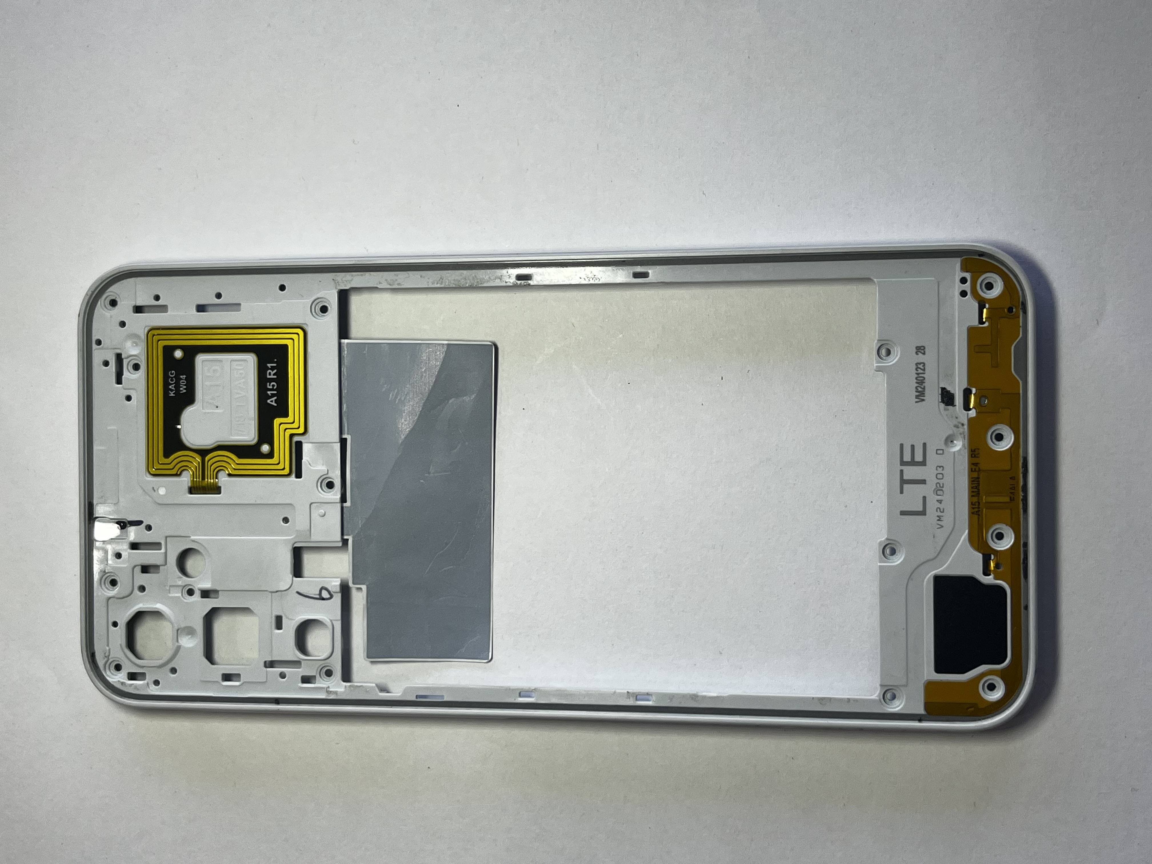 Marco De Tapa Samsung A15 / A156E / M / F Color  Celeste