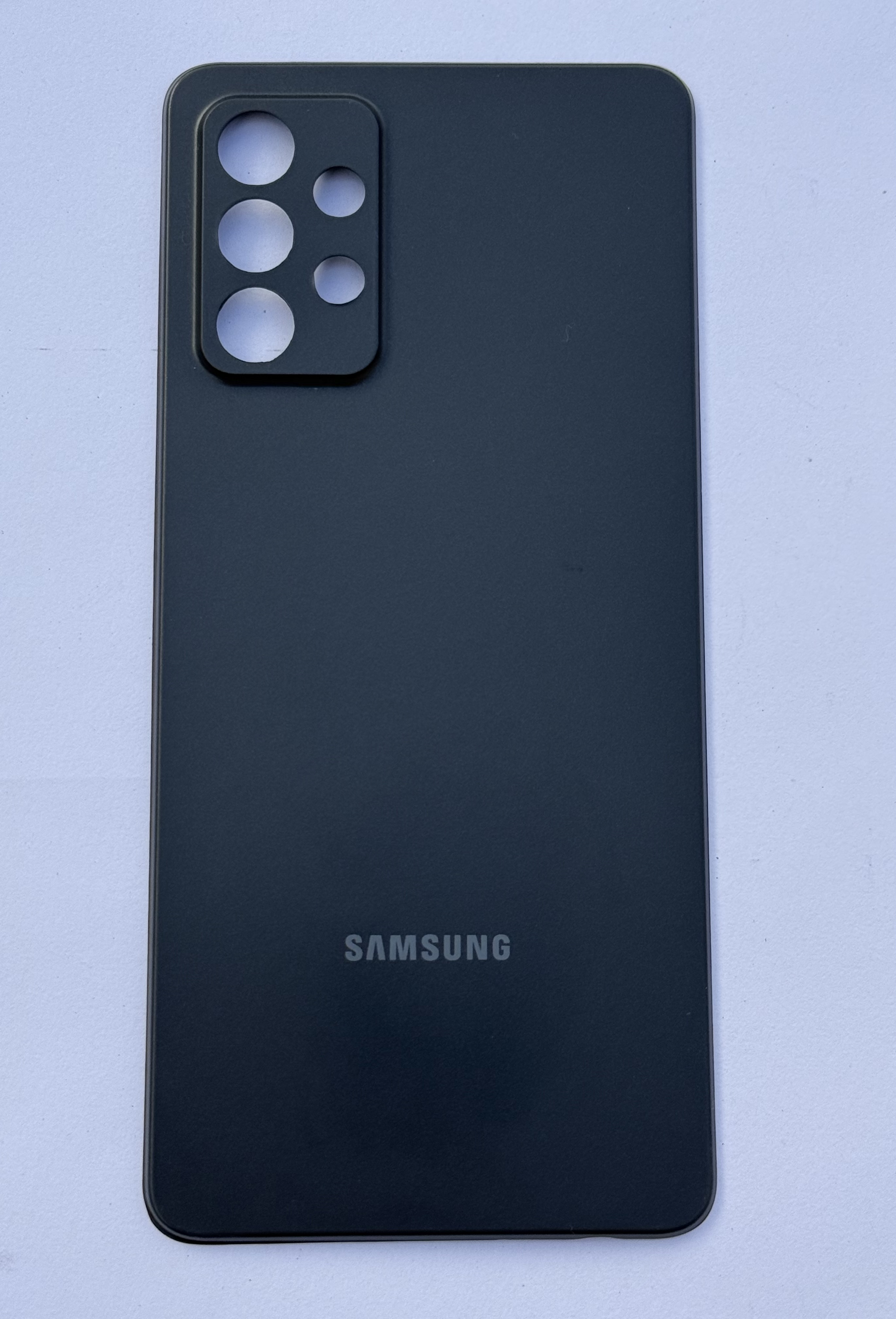 Tapa Samsung A72 negro