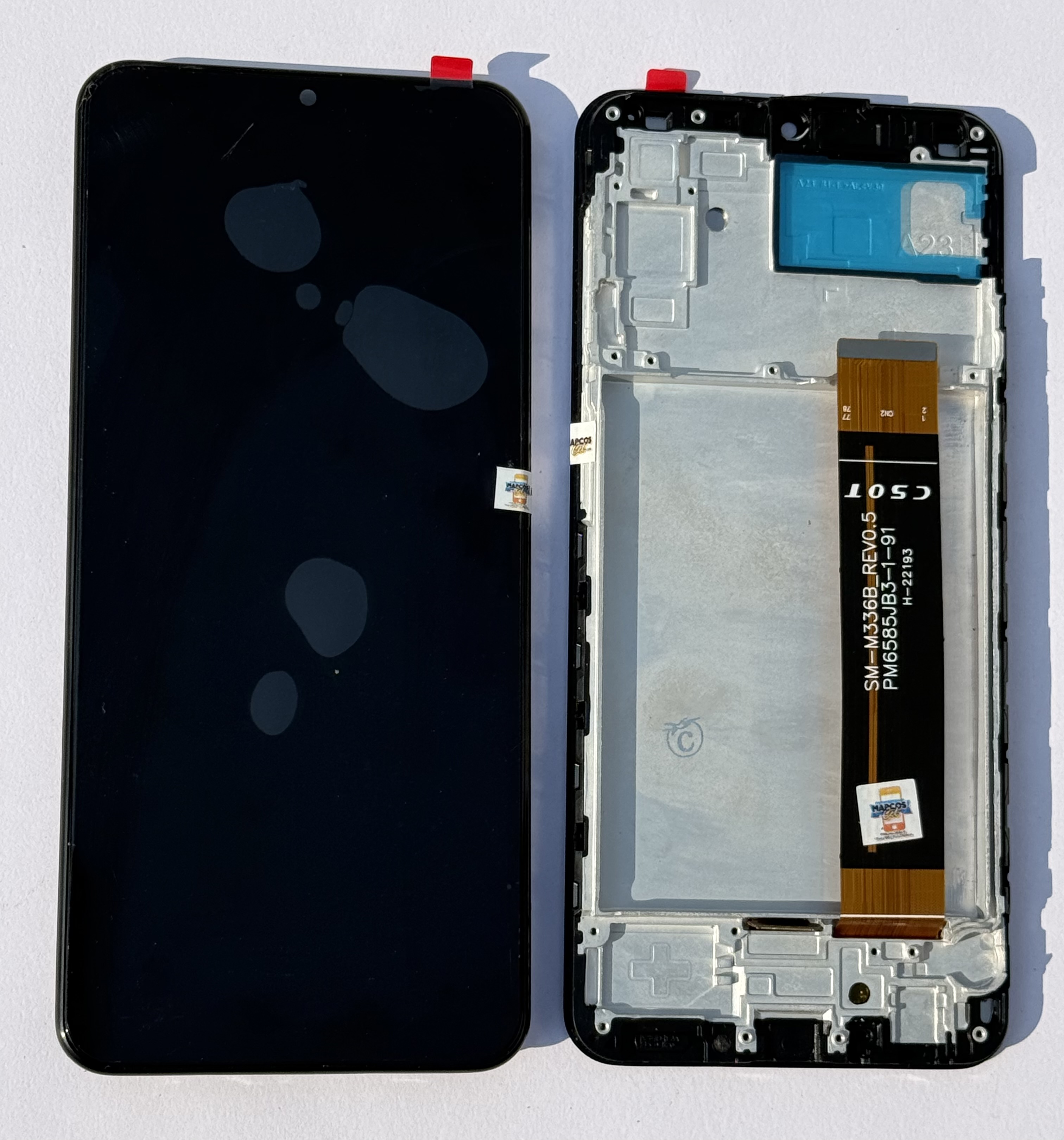 Pantalla Samsung A23 4G con Marco 