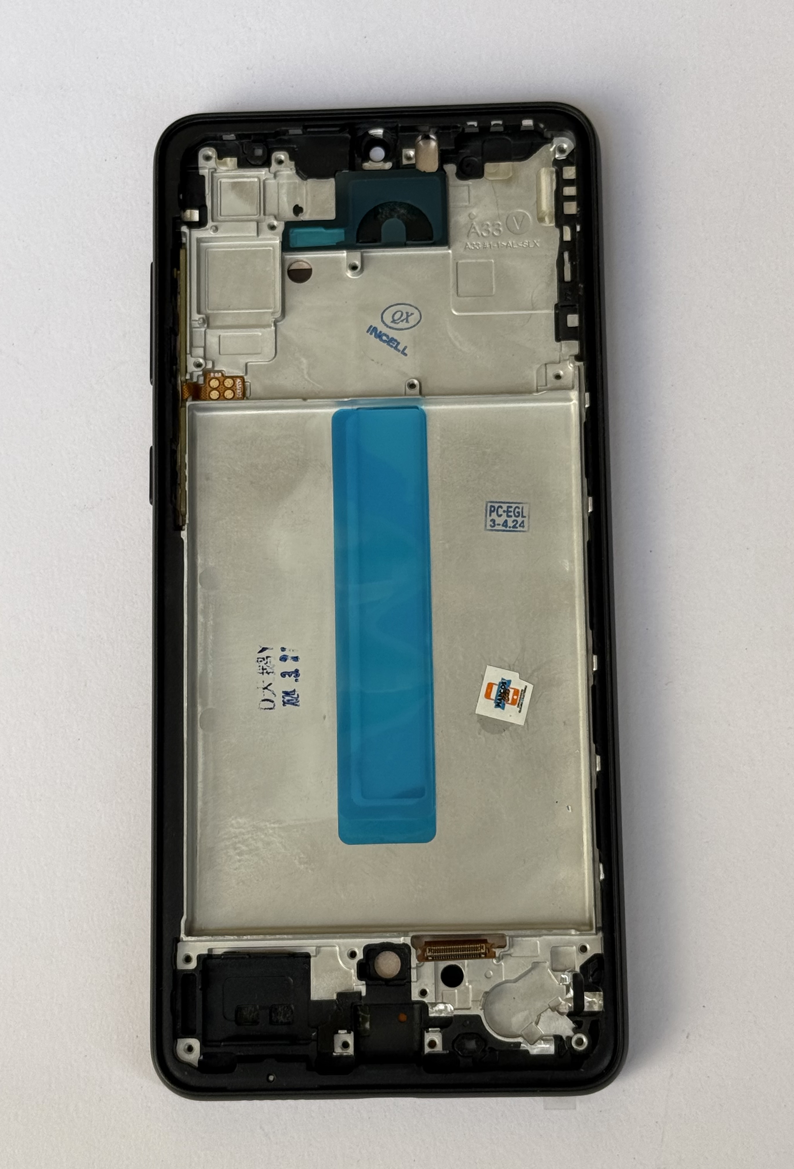 Pantalla SAMSUNG A33 INCELL CON MARCO