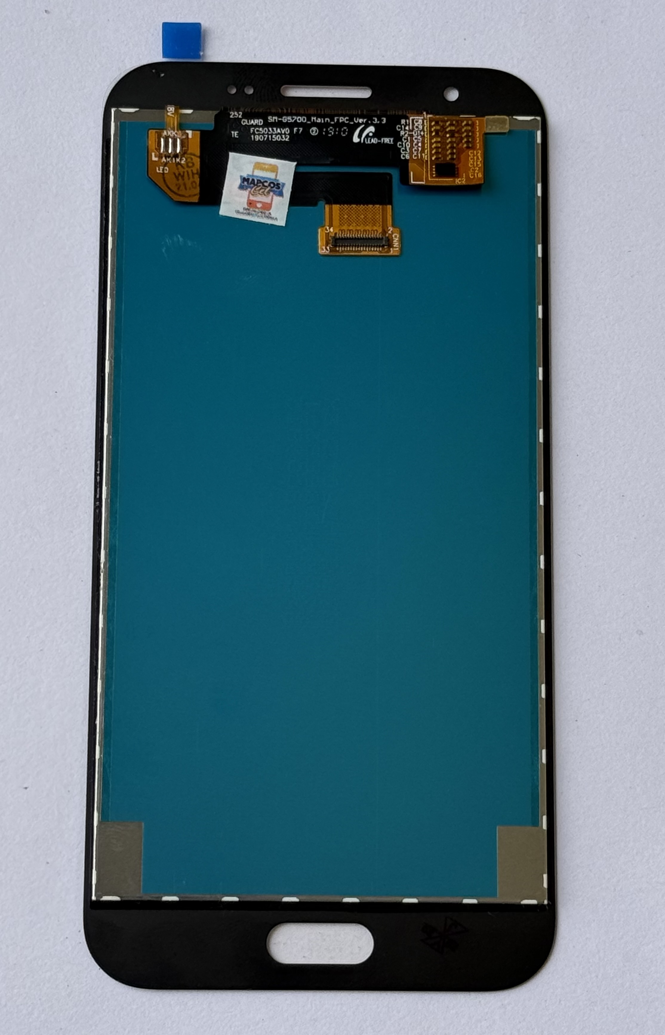 Pantalla samsung j3 / j327 dorada