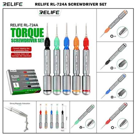 Kit de Desarmadores Relife RL-724A