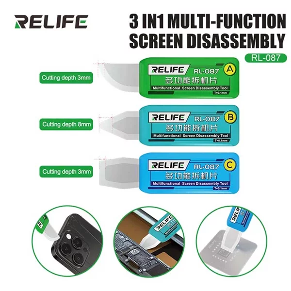 Kit de espatulas de apertura Relife RL-087